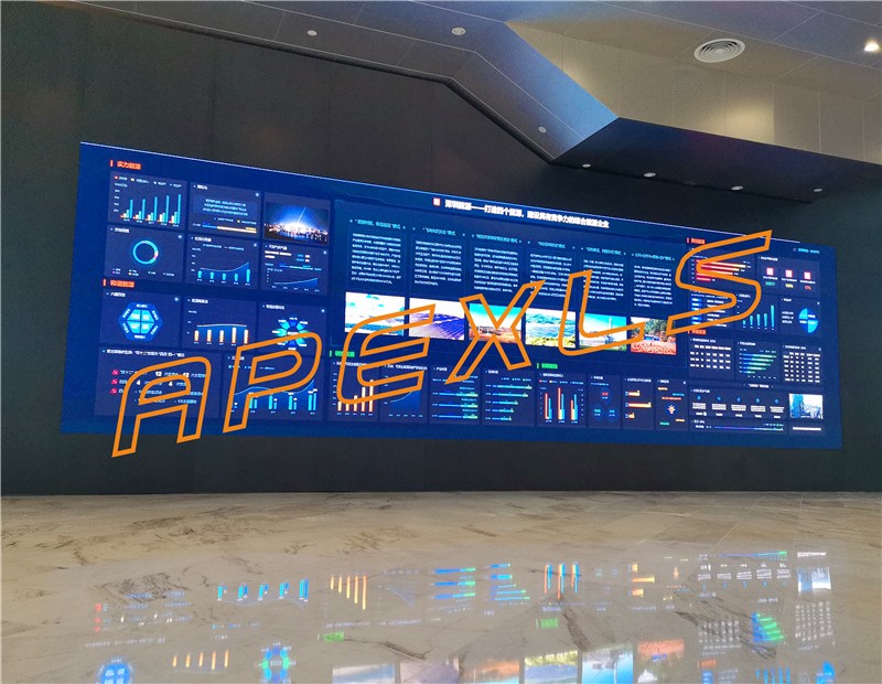 深圳新能源大廈P1.5 COB顯示屏