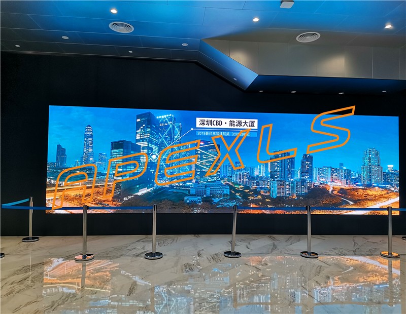 深圳新能源大廈P1.5 COB顯示屏