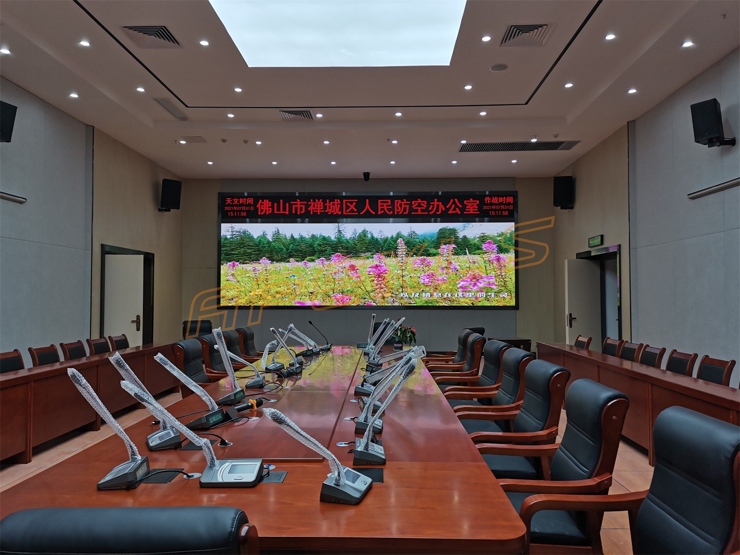 佛山市禪城區人防工程COB項目案例