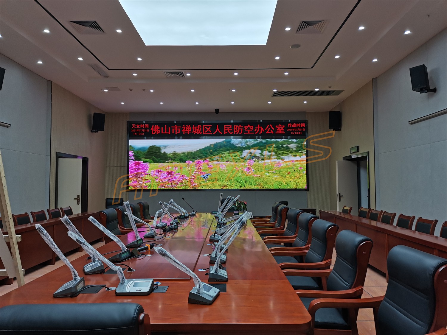 佛山市禪城區人防工程COB項目案例