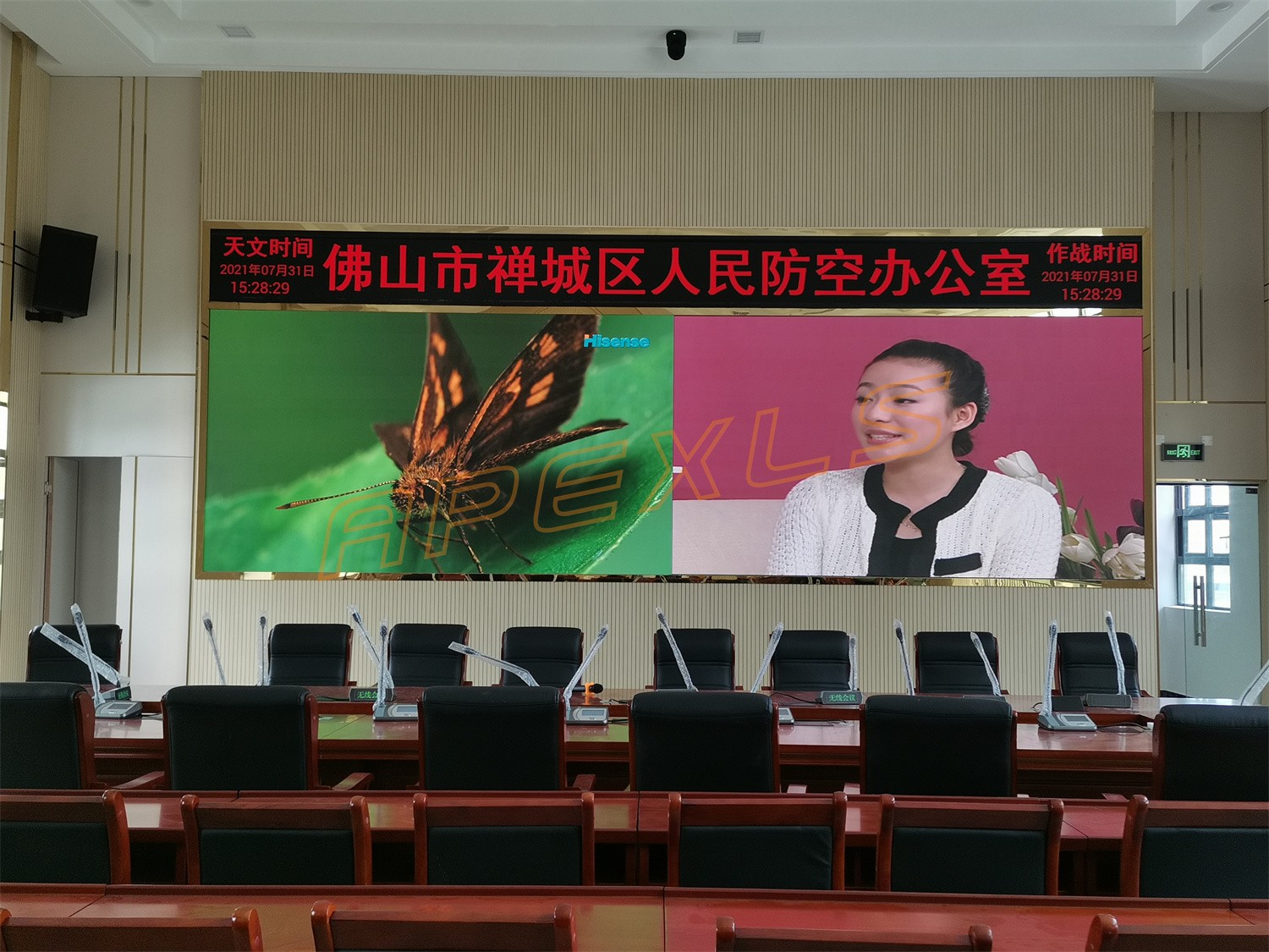 佛山市禪城區人防工程COB項目案例