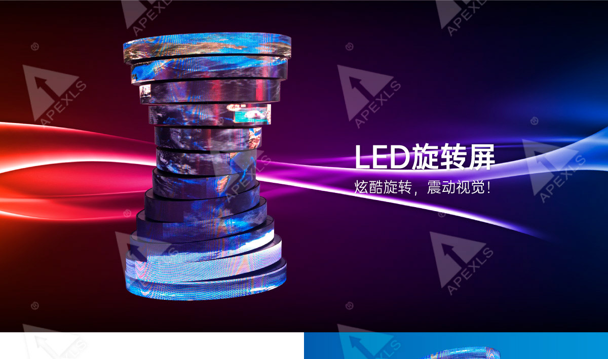 旋轉LED顯示屏