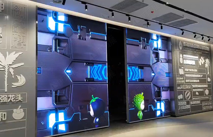 LED自動開合門