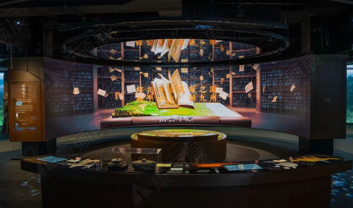 紹興文旅新地標|雷曼康碩展LED創意屏點亮北緯30°展示館