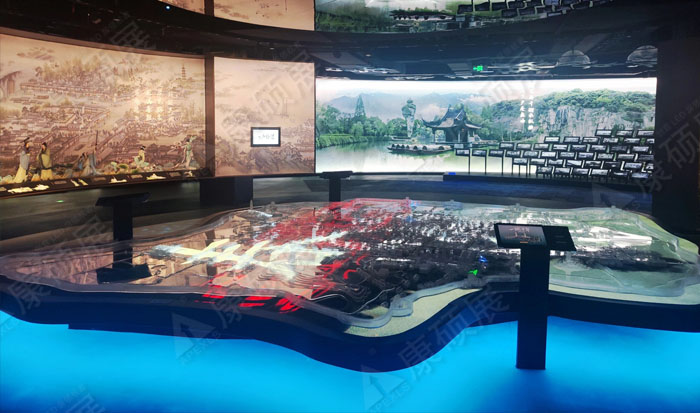 紹興文旅新地標|雷曼康碩展LED創意屏點亮北緯30°展示館