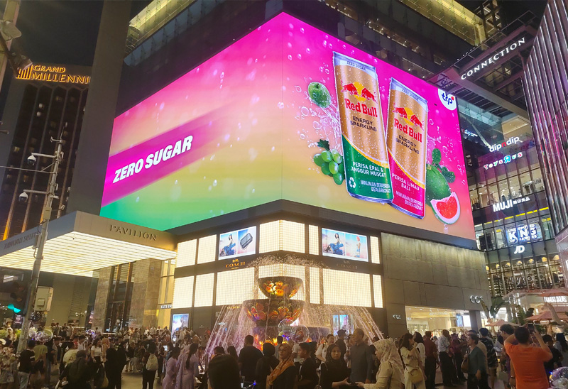 1250㎡裸眼3D煥新馬來西亞商圈，雷曼康碩展打造商業(yè)新地標