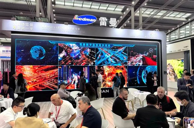 LED CHINA 2025圓滿落幕 | 雷曼康碩展顯示應用場景體驗人氣火爆