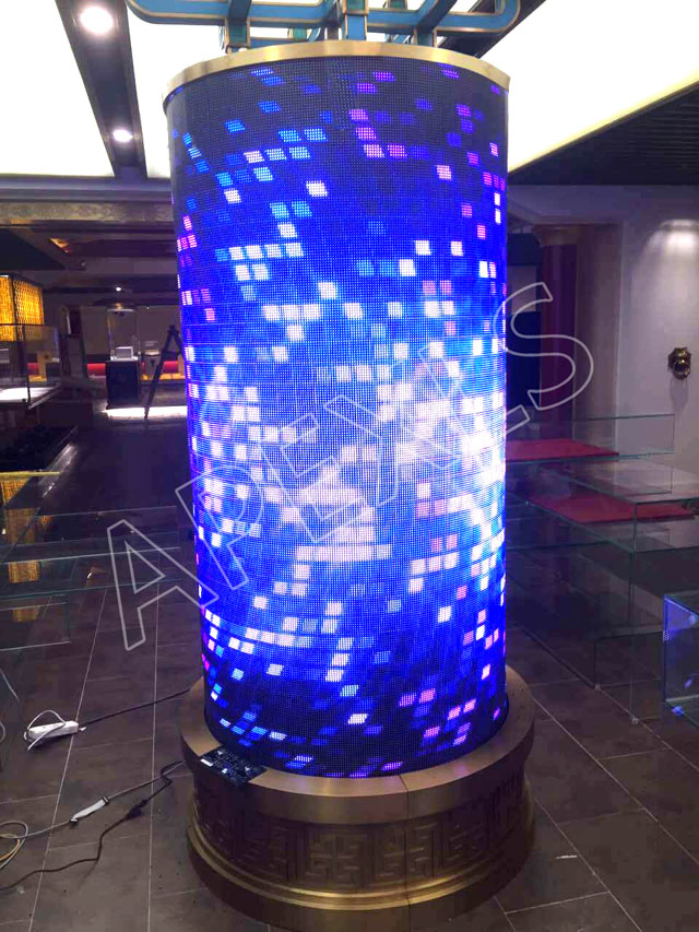 沈陽P6MM圓柱LED顯示屏