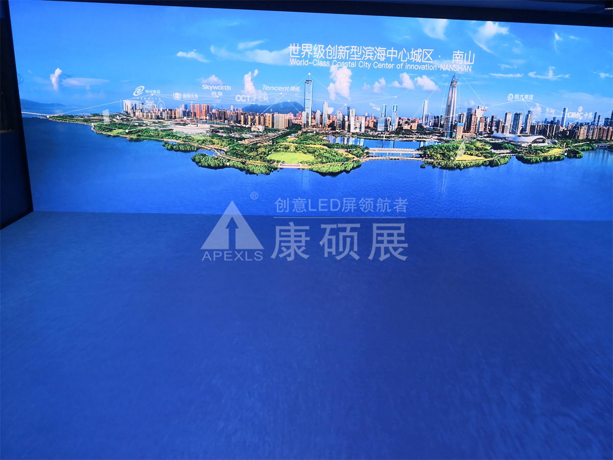 海南規(guī)劃展覽館P2戶內(nèi)全彩屏