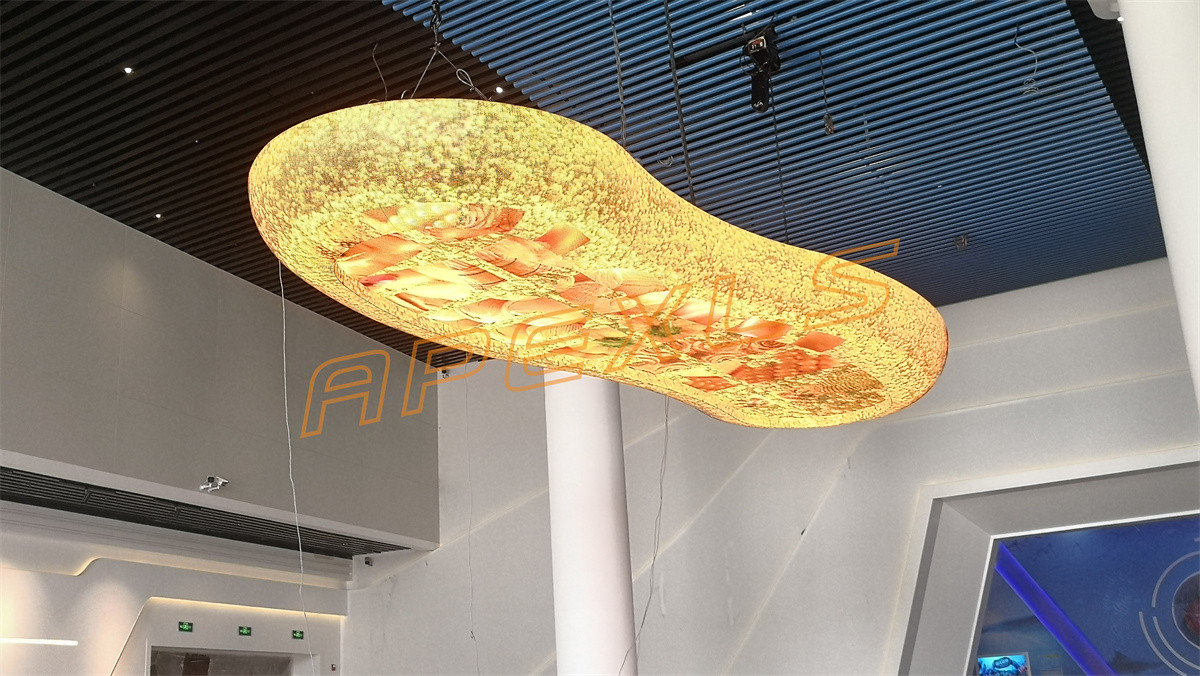 江蘇海門科技館P4創意LED云屏