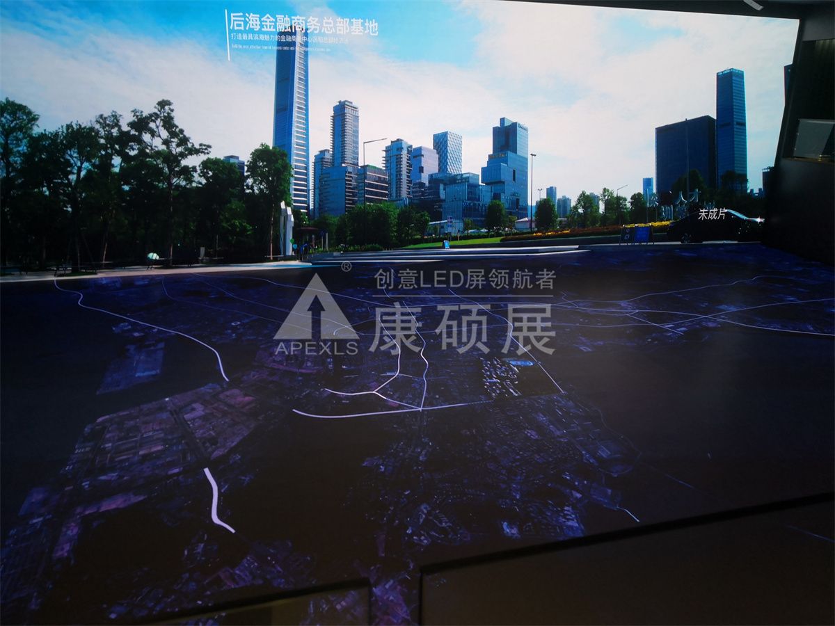 海南規(guī)劃展覽館P2戶內(nèi)全彩屏