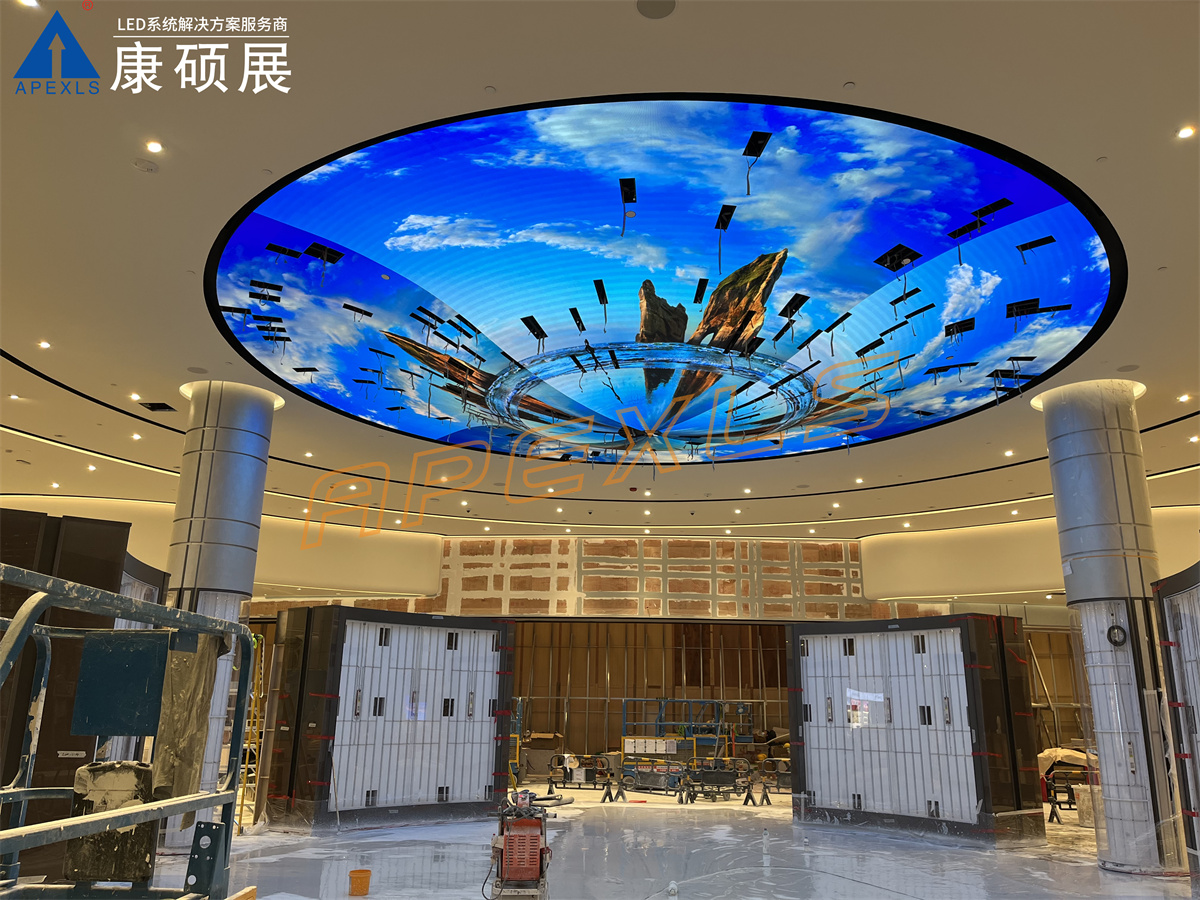 澳門(mén)上葡京酒店LED創(chuàng)意顯示屏
