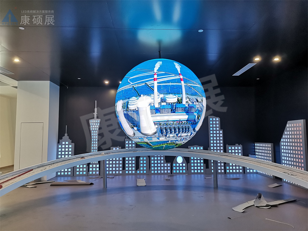 廣州黃埔P2球形屏案例