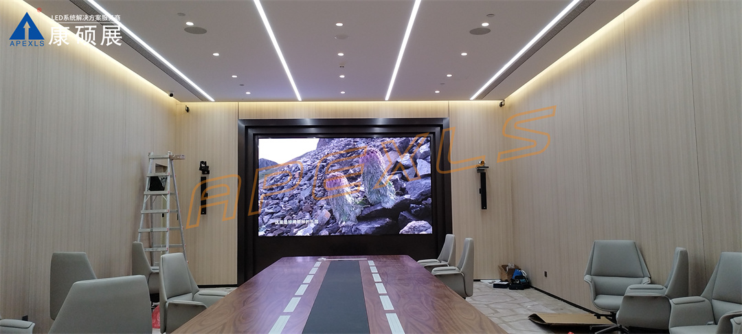 深圳福田聯豐大廈P1.25小間距LED顯示屏