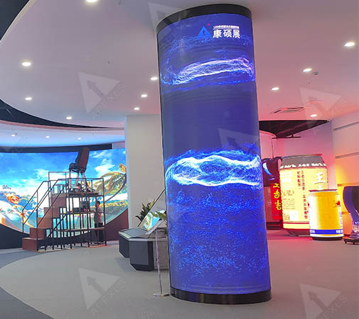 圓柱屏展示區