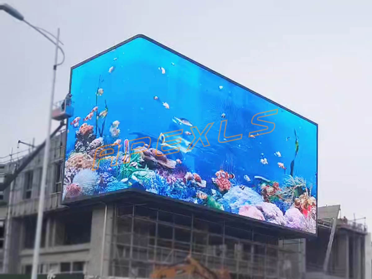 內(nèi)蒙古赤峰市樂尚金街裸眼3D大屏幕