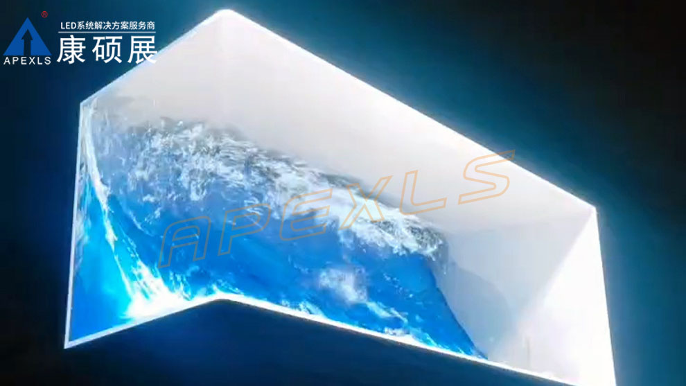 內蒙古赤峰市樂尚金街裸眼3D大屏幕
