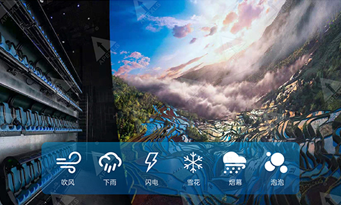 動感平臺環境特效